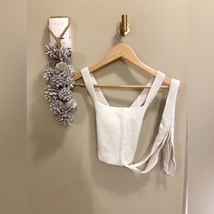 Arizia Wilfred Cayenne Knit crop - XS, white